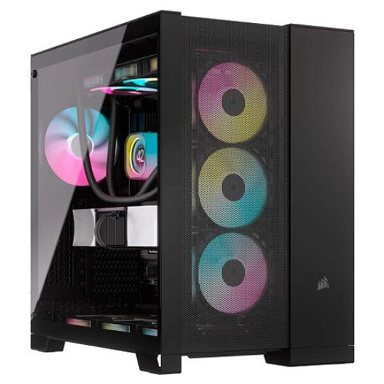 Corsair 6500D Airflow Mid-Tower Dual Chamber PC Case Black (CC-9011259-WW)