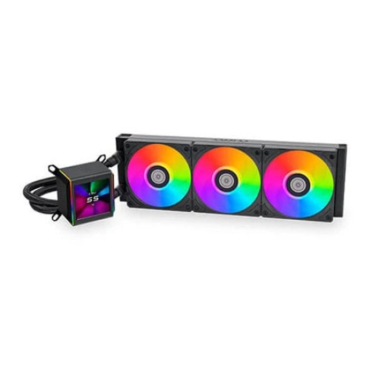 Lian Li Galahad II LCD SL-INF ARGB 360mm CPU Liquid Cooler Black (G89.GA2ALCD36INB.IN)