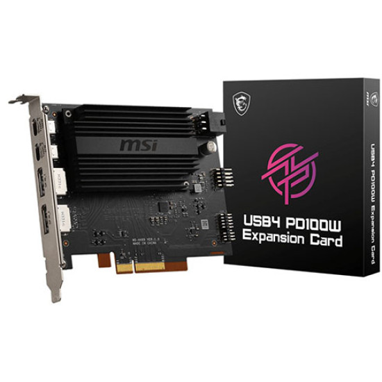 MSI USB4 PD100W Expansion Card