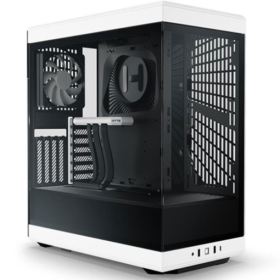 HYTE Y40 ATX Mid Tower Case Black White (CS-HYTE-Y40-BW)