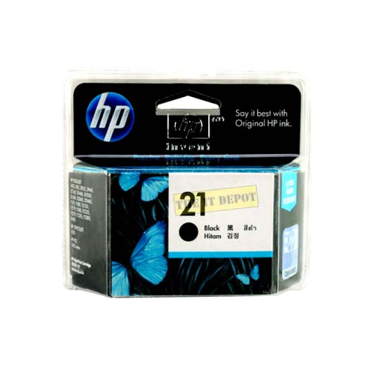 HP 21 Black Inkjet Print Cartridge (C9351AA)