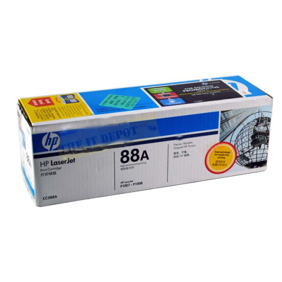 HP LaserJet 88A Black Print Cartridge (CC388A)