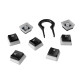 HyperX Pudding Keycaps PBT Upgrade Kit - Black