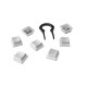 HyperX Pudding Keycaps PBT Upgrade Kit - White